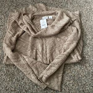 Crochet knit blouse